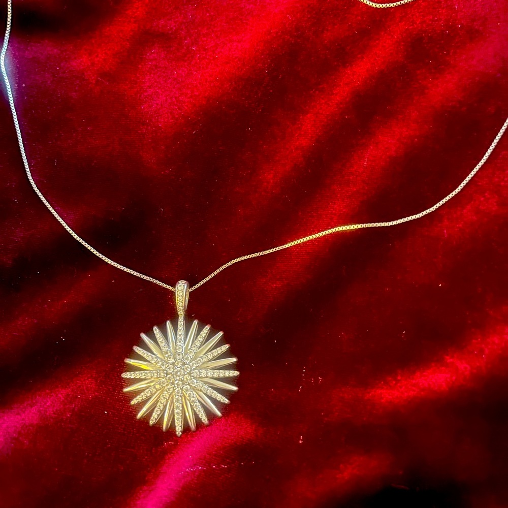 DAVID YURMAN STARBURST PENDANT